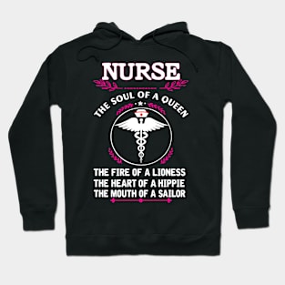 Nurse The Soul Of A Queen Hoodie